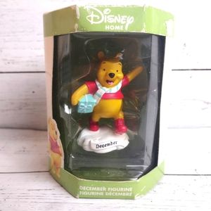 Vintage Pooh Bear December Ornament‎ Enesco